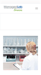 Mobile Screenshot of managedlab.com